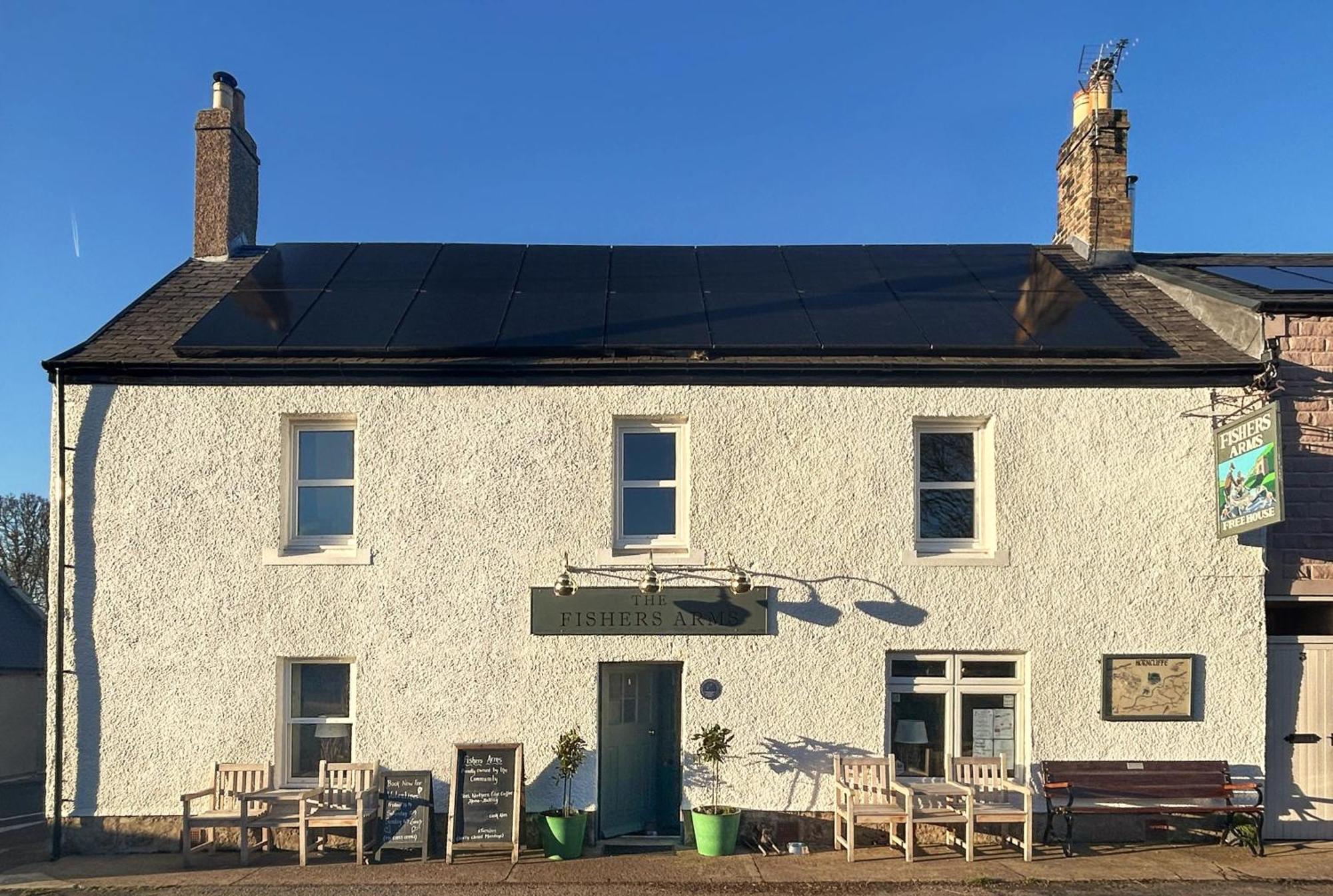 Fisher Arms Community Pub Horncliffe Exteriér fotografie